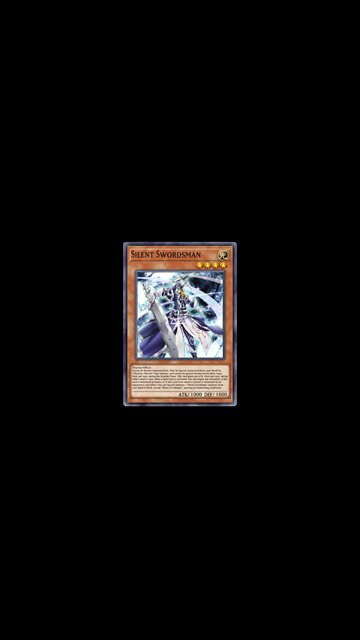 Yu Gi Oh! - Yu GI's Card The Silent Swordsman