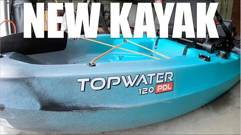 I got a NEW Kayak?!? -- (My FIRST Pedal Drive Kayak)