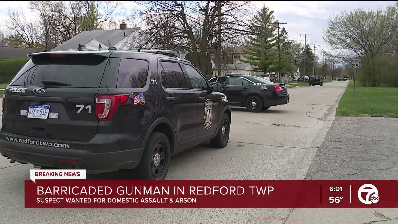 Barricaded gunman situation in Redford Township