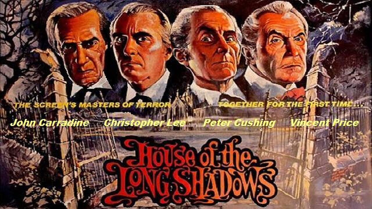 HOUSE OF THE LONG SHADOWS 1983 Haunted House with Price, Cushing, Lee & Carradine FULL MOVIE HD & W/S