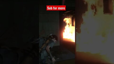 Ellie lights them all up 🔥 🔥 #playstation #ps5 #hbomax #thelastofus #shorts