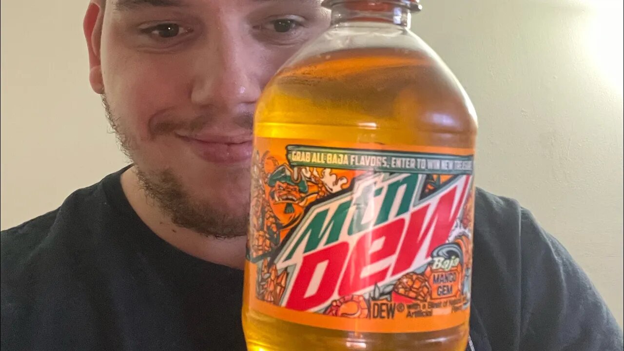 Mango Mountain Dew, Baja drink review.