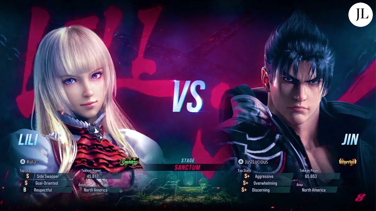 TEKKEN 8 - Jin vs Lili (FT2) (Closed Network Test)