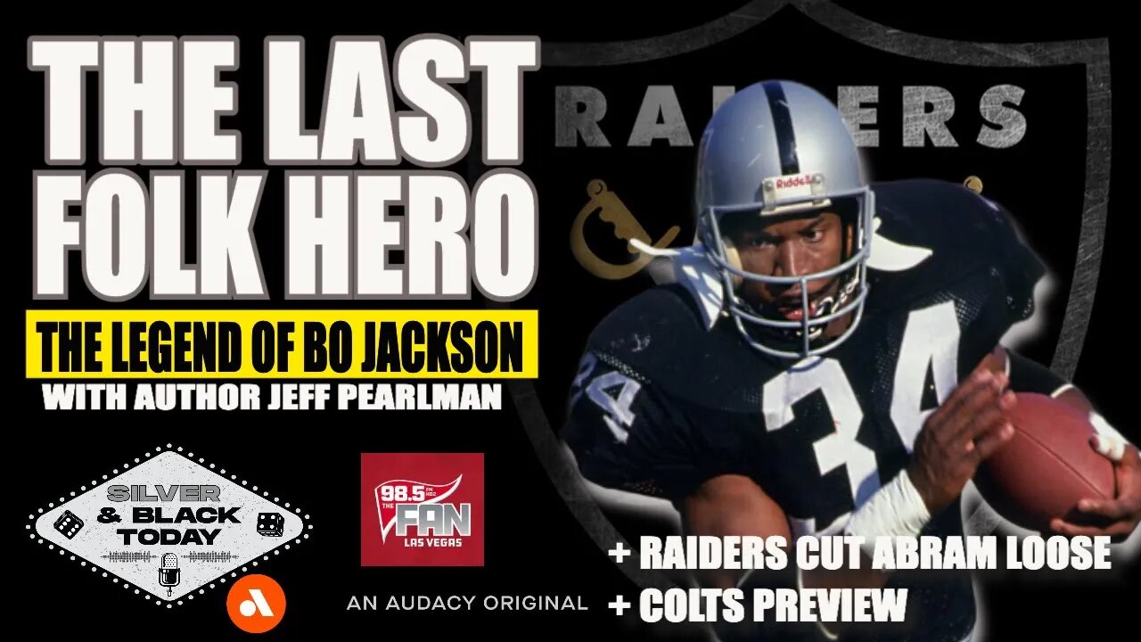 Author Jeff Pearlman on Bo Jackson as the Last Folk Hero + Colts Preview