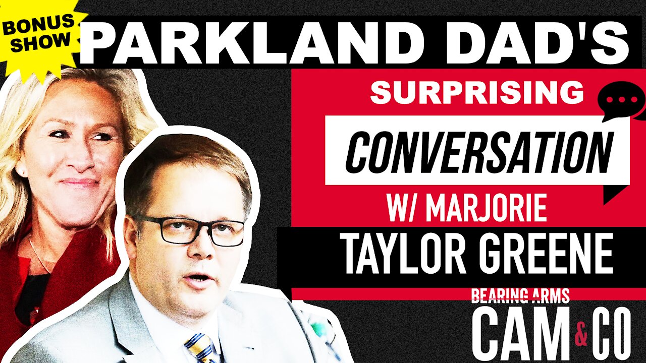 Parkland Dad's Surprising Conversation W/ Marjorie Taylor Greene