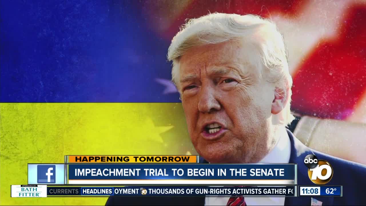Impeachment trial set to begin in Senate