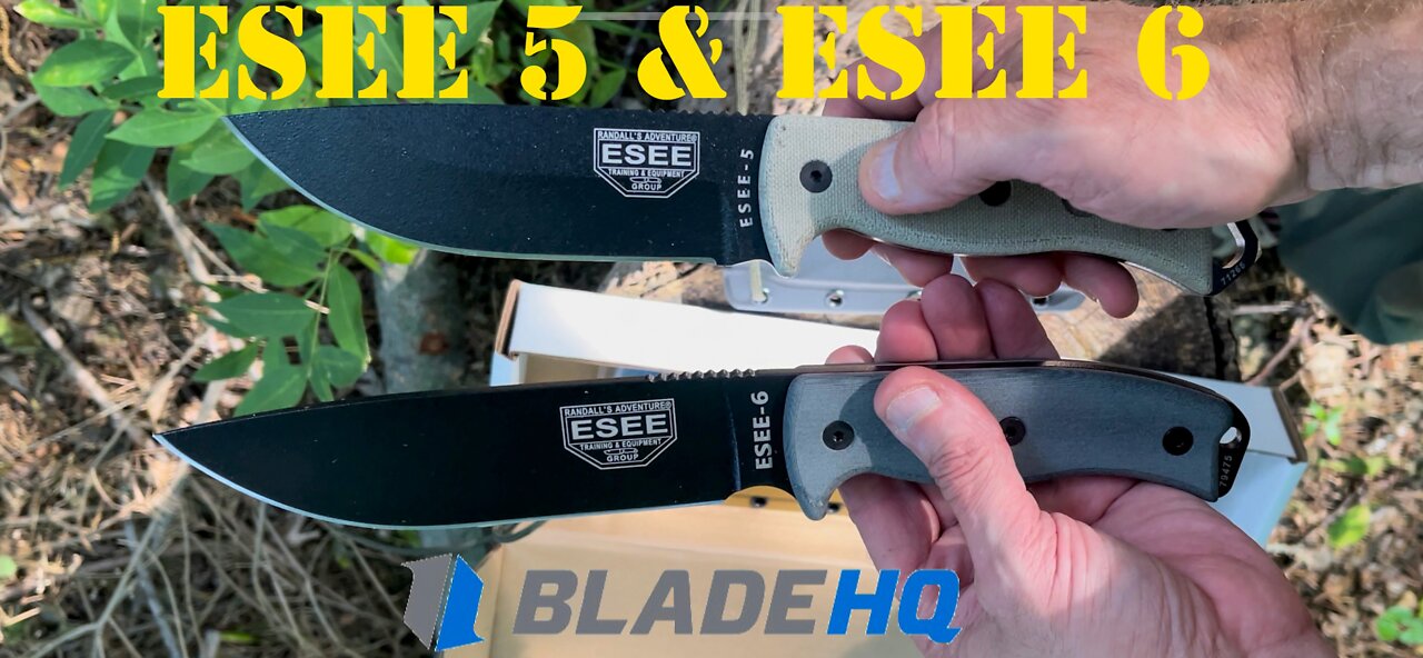 ESEE 5 & ESEE 6 A Good Knife is a Must! BLADEHQ
