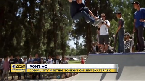 Meeting to be held on new skatepark in Pontiac