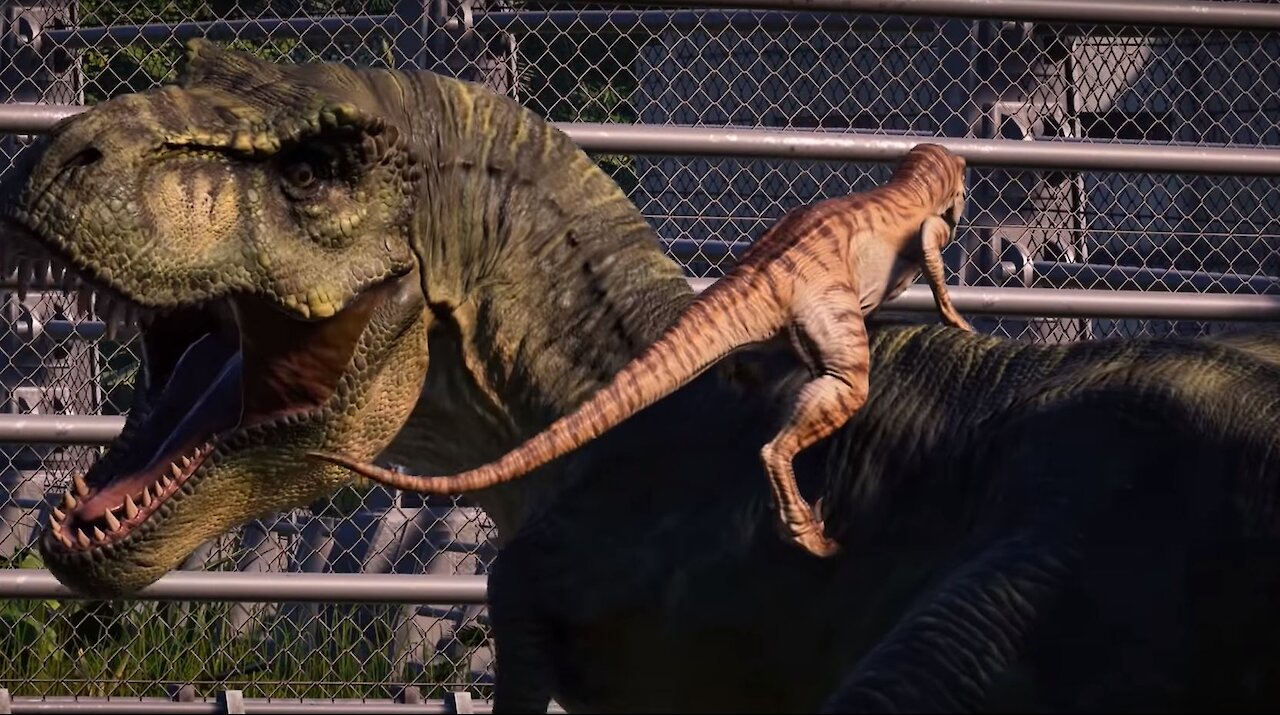 NEW ANIMATIONS!! Return To Jurassic Park DLC : Jurassic world Evolution