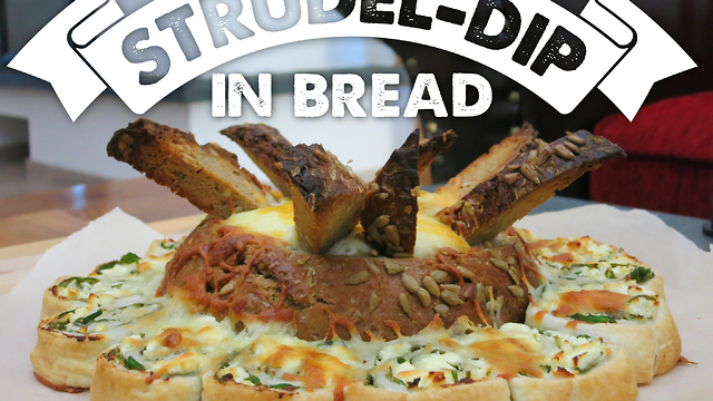 Strudel dip in bread bowl recipe