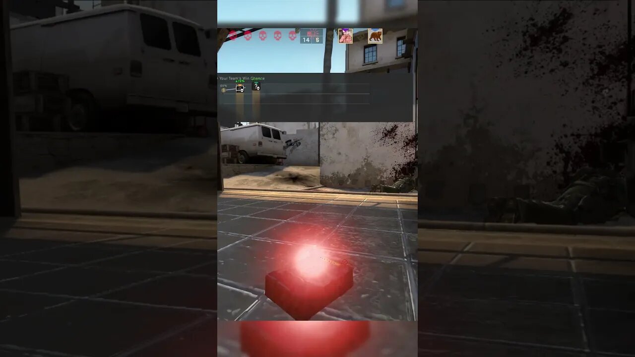 CSGO TEAMMATE HAS STROKE #csgo #shorts #counterstrike #cs2 #gaming #funny