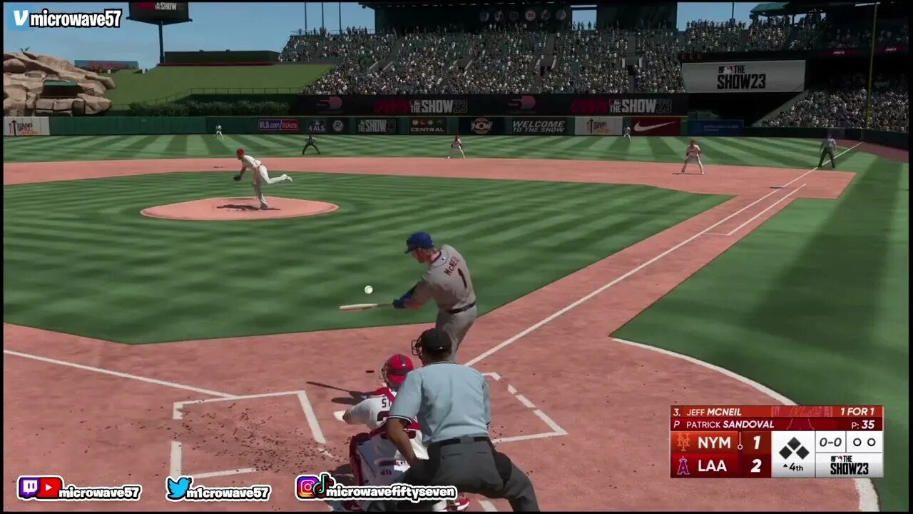 Jeff McNeil hits 3 Doubles to the SAME SPOT - MLB The Show 23