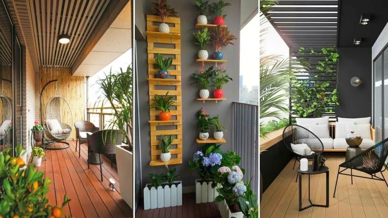 100 Balcony Decorating Ideas 2022 | Balcony Garden Ideas 2022 | Rooftop Terrace makeover Ideas