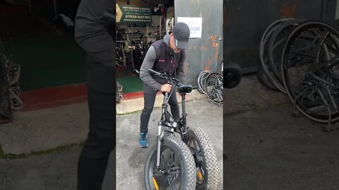 How Fast Can You Fold Up an EBIKE #shorts