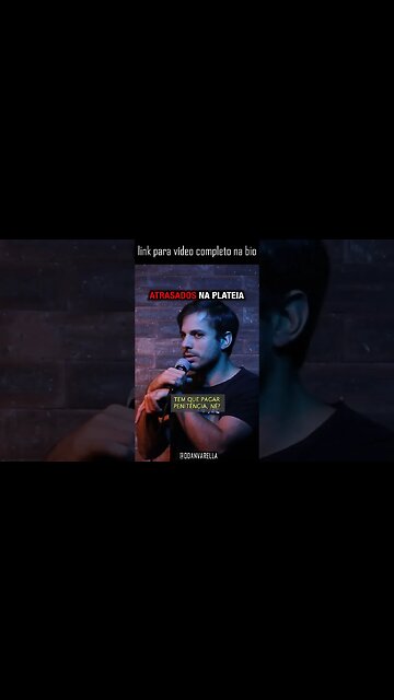 ATRASADOS NA PLATEIA com Daniel Varella #shorts