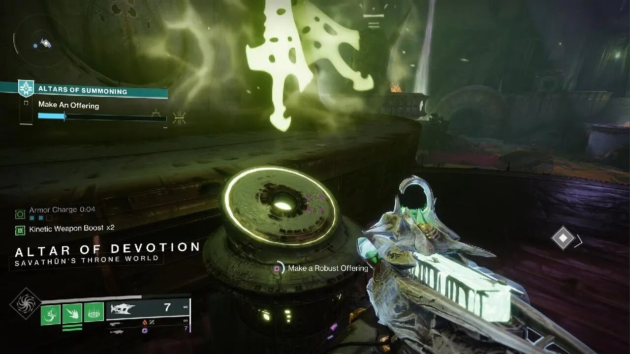 Destiny 2 - When a Blueberry starts a T3 Altars of Summing