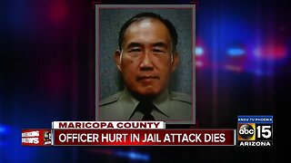 Officer hurt in jail attack dies