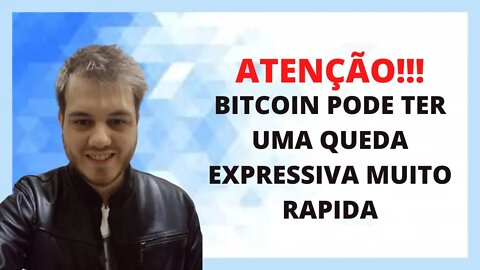 BITCOIN PODE TER UMA FORTE QUEDA??