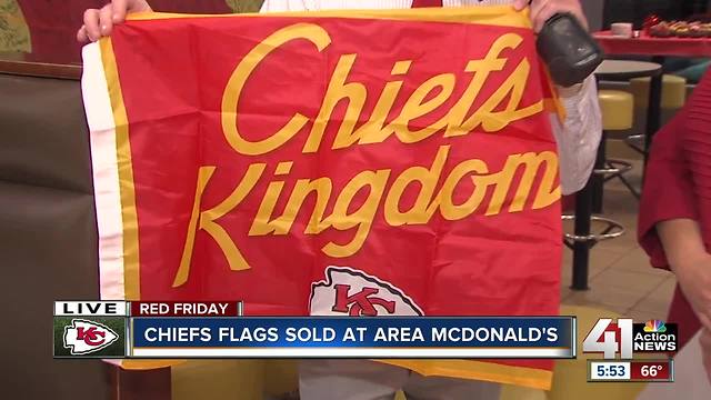 Red Friday Chiefs flag sales benefit Ronald McDonald House Charities