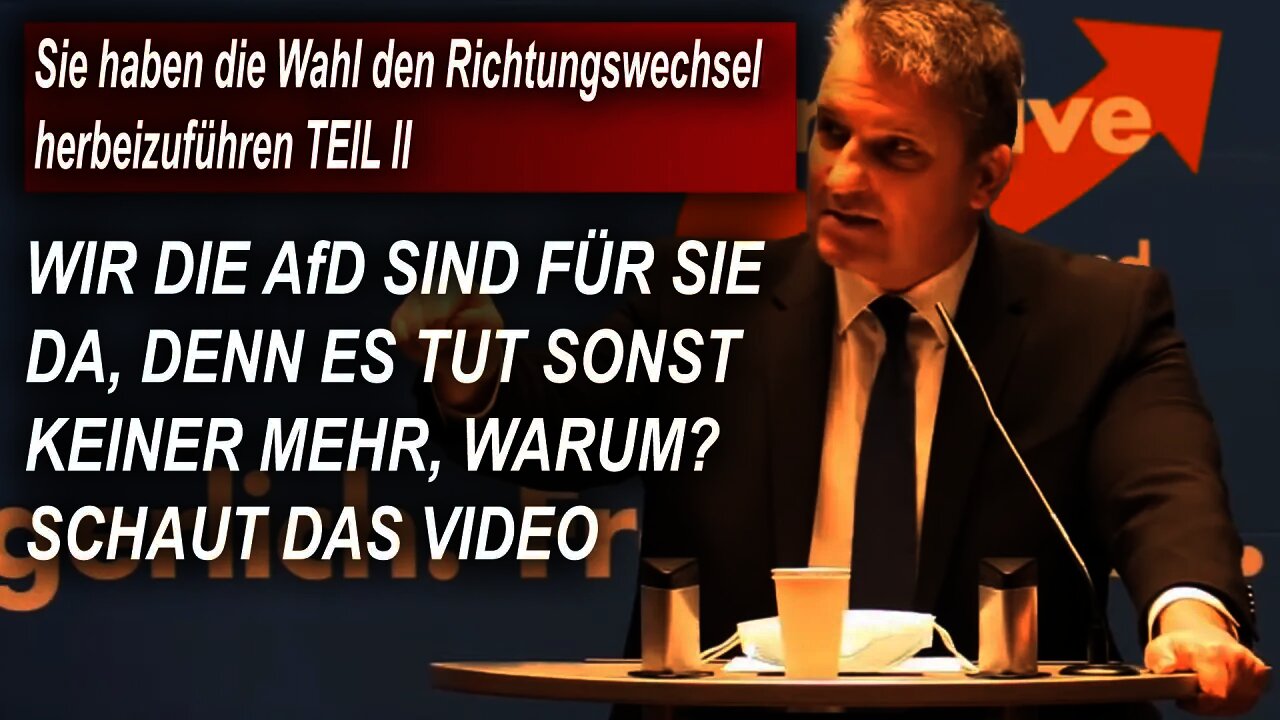 Sie haben die Wahl den Richtungswechsel herbeizuführen TEIL II, Martin Hess AfD