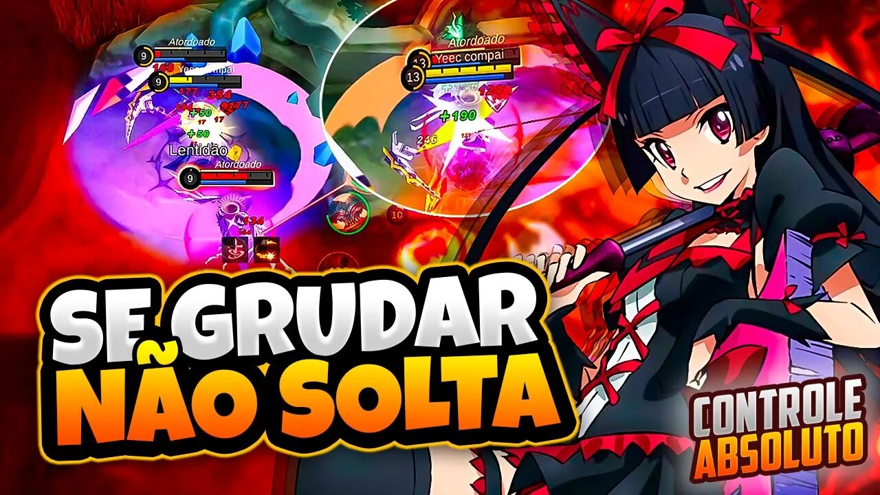 NÃO EXISTE HERÓI COM MAIS CONTROLE NESSE GAME! | MOBILE LEGENDS