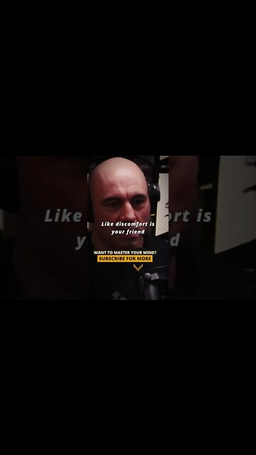 Discomfort is Your Friend & it Facilitates Change - Joe Rogan Motivational #shorts