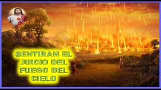 MENSAJE DE JESUCRISTO A CHRISTINA GALLAGER - SENTIRAN EL JUICIO DEL FUEGO DEL CIELO