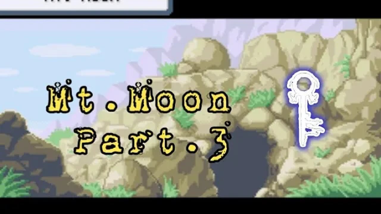 Pokemon volt Yellow - Mt. Moon parte 3
