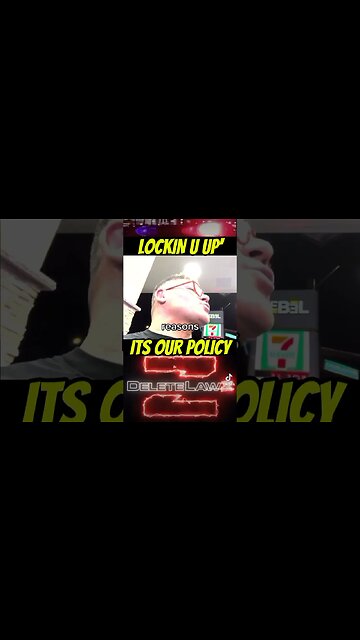 Its Our Policy To Lock You Up. #police #audit #deletelawz