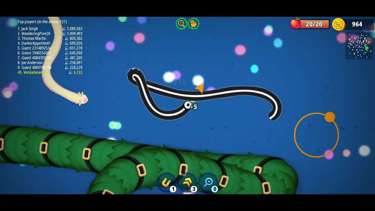 CASUAL AZUR GAMES Worms Zone io Hungry Snake 2