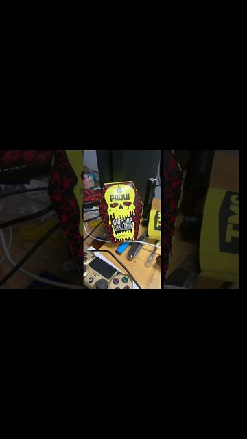 4:30 pm pacific 11/26/21… Watch me suffer #Shorts #PaquiOneChipChallenge￼