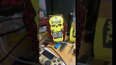 4:30 pm pacific 11/26/21… Watch me suffer #Shorts #PaquiOneChipChallenge￼