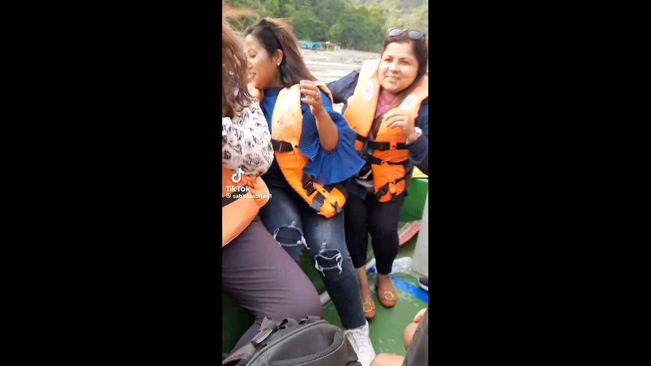 Boating at Saptakoshi