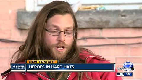 Man describes heroic rescues at Denver construction site fire