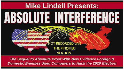 MIKE LINDELL ABSOLUTE INTERFERENCE: NOT RECORDED LIVE: THE FINISHED CUT.