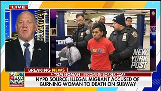 Border Czar Responds To Illegal Alien Accused Of Burning Woman To Death