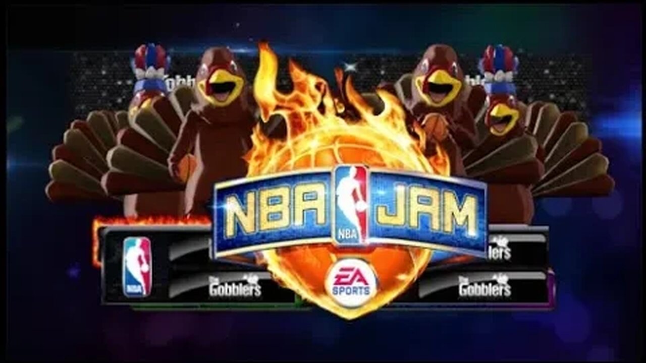 Blind Preacher Plays- Thanksgiving Special- NBA Jam- BoomGobblealaka!