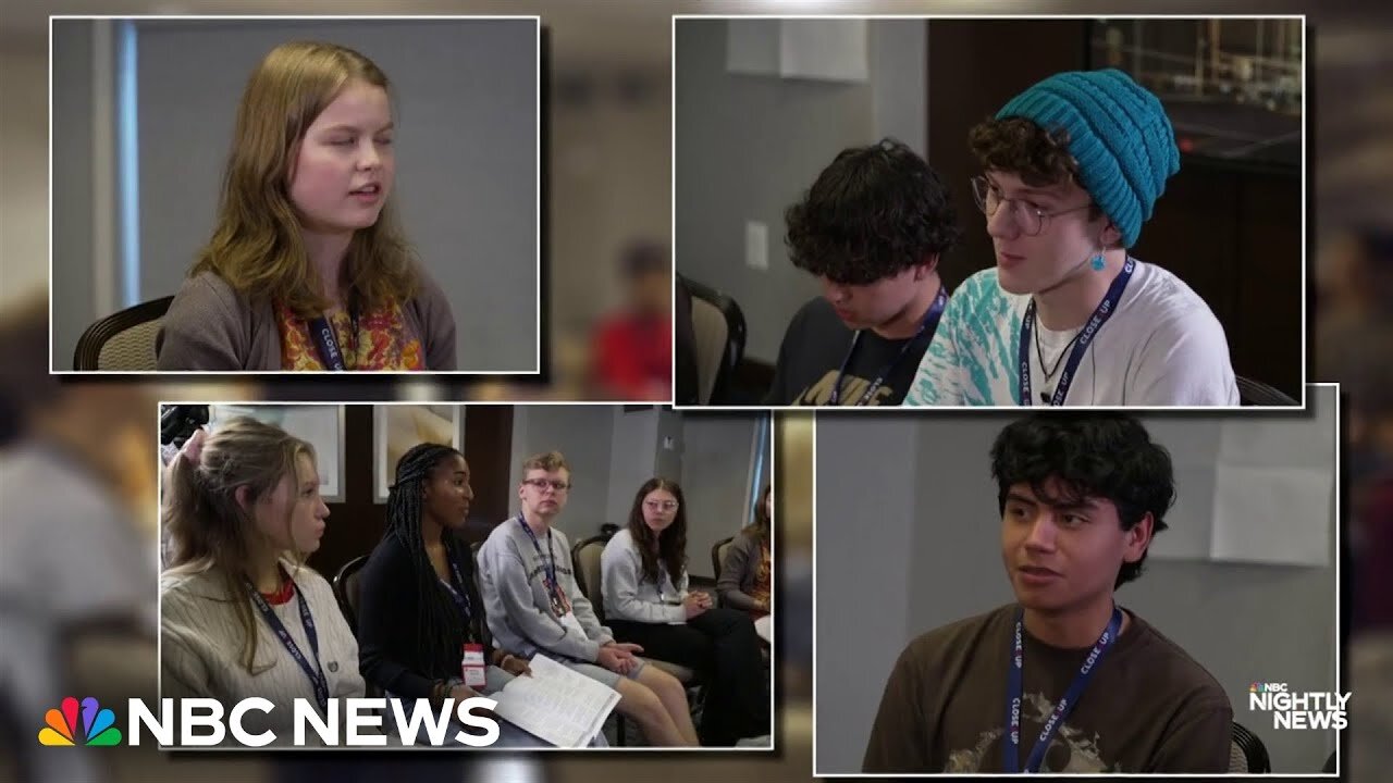 Hundreds of young voters talk politics amid polarized election season