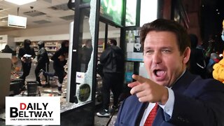 Desantis Warns Looters That They Will Get Shot In The Face -In Aftermath Of Hurricane Ian #desantis