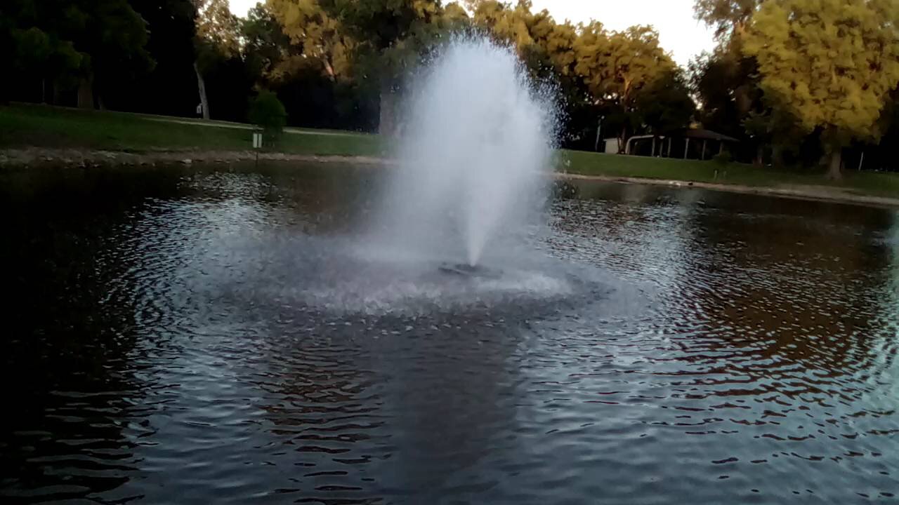 Water Fountain At Riggs Park