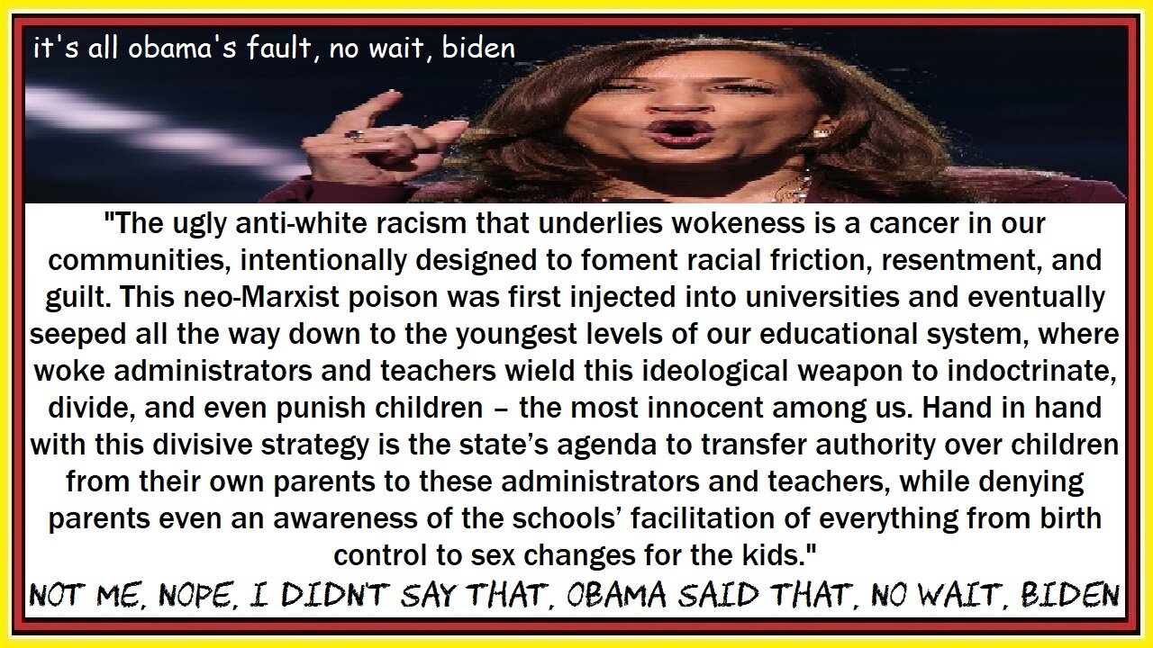 it's all obama's fault, no wait, biden