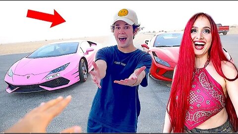 DAVID DOBRIK LAMBORGHINI SURPRISE IN DUBAI