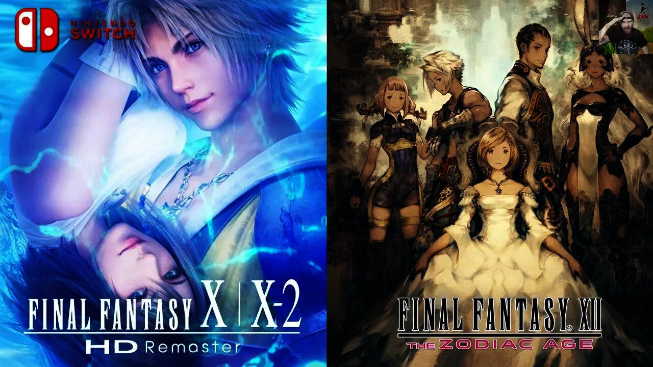Final Fantasy X | X-2 HD, & XII The Zodiac Age Nintendo Switch Release Dates!