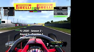 F1 2020 - Season 2 - Round 5 - Practise 2 (Netherlands)