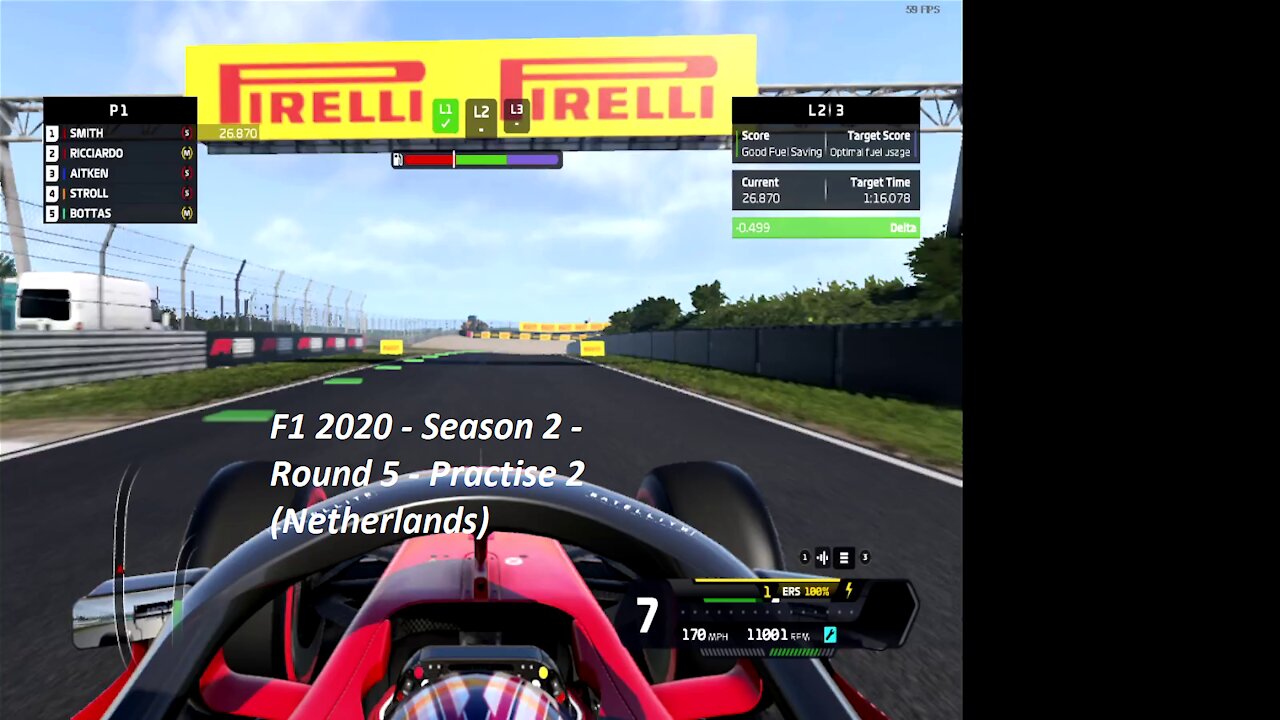 F1 2020 - Season 2 - Round 5 - Practise 2 (Netherlands)