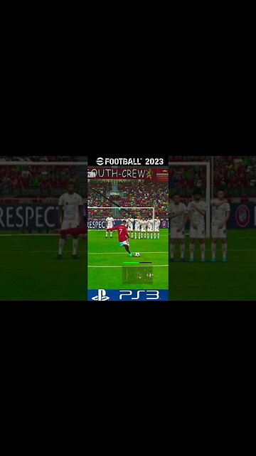 Cristiano Ronaldo Free Kick Goal & Celebration - eFootball 2023 PS3