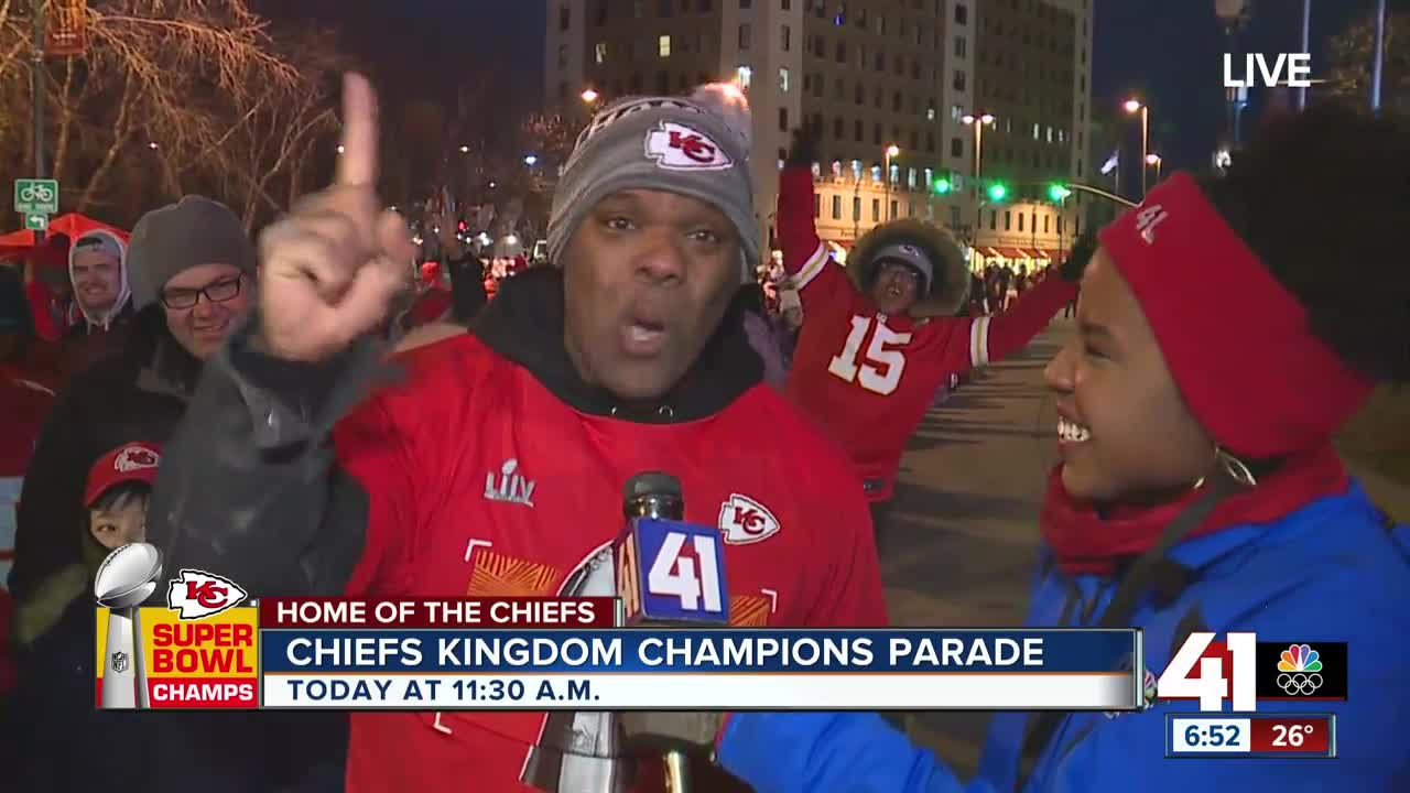 Fans excited early at Union Station