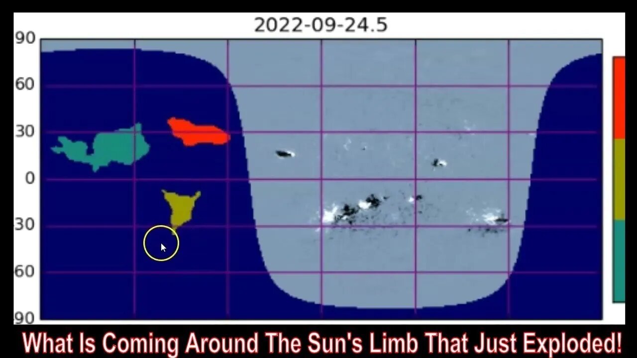 What Is Coming Around The Sun's Limb That Just Exploded?