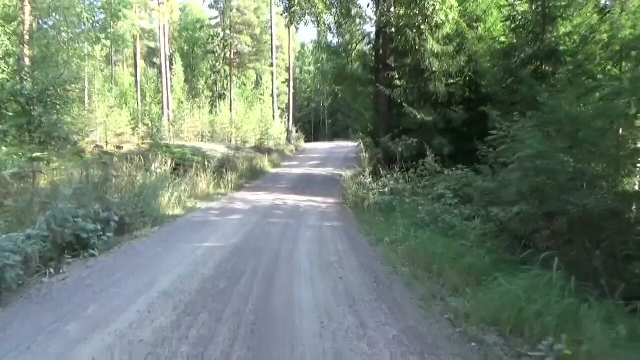 Moronvuoren tiellä - gravel road Moronvuori 28.8.2022