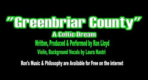 Ron Lloyd - "Greenbriar County" (A Celtic Dream)